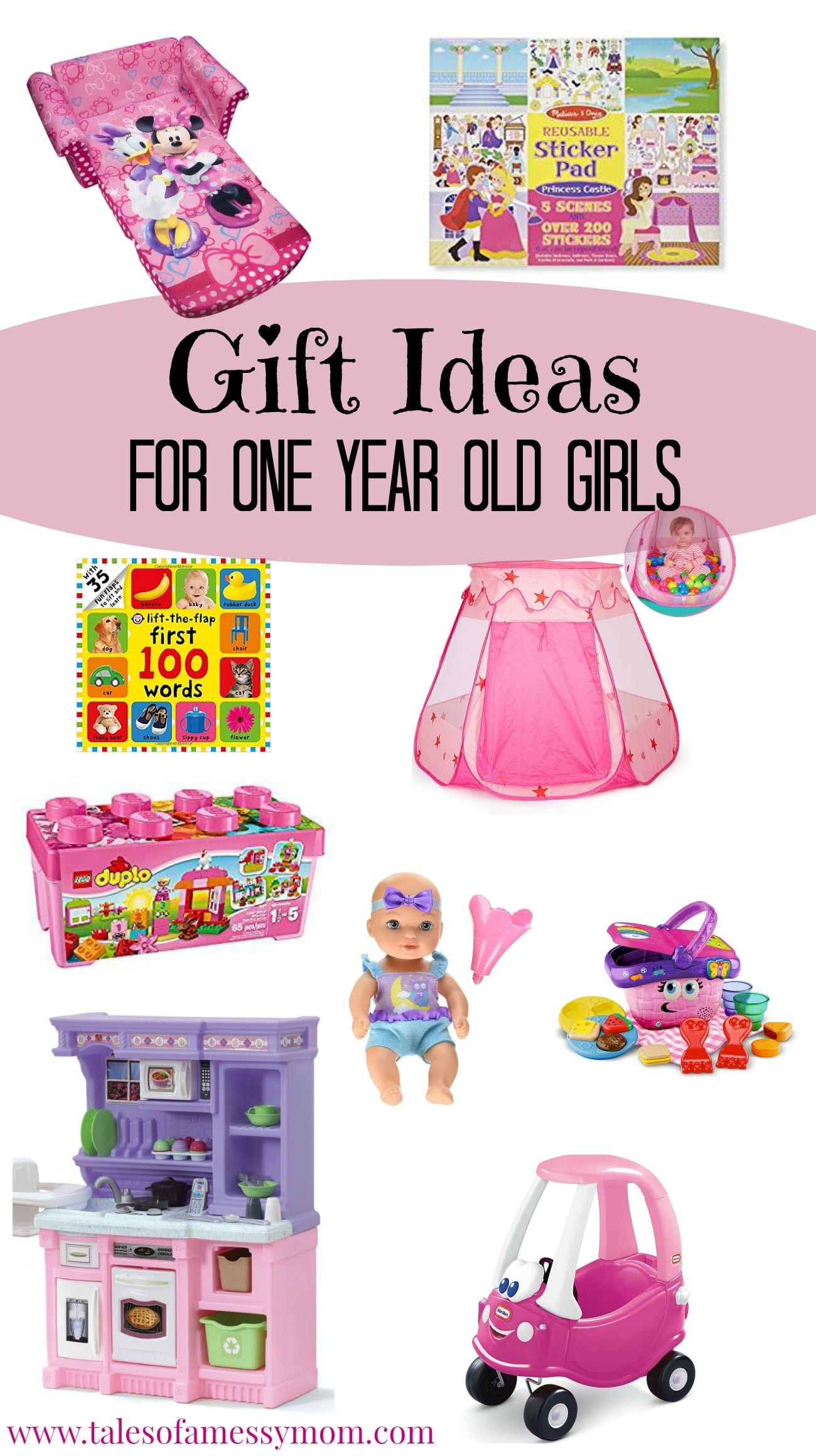 1 Year Old Birthday Gift Ideas
 Gift Ideas for e Year Old Girls Tales of a Messy Mom