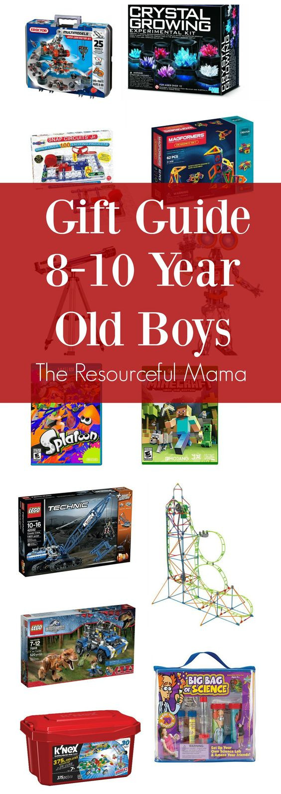 10 Year Old Birthday Gifts
 Gift guide Old boys and Year old on Pinterest