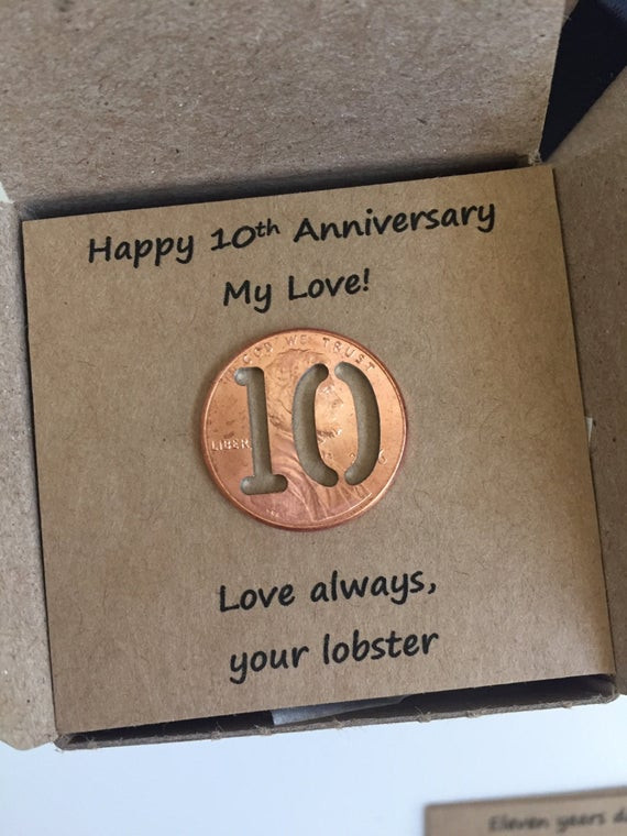 10Th Anniversary Gift Ideas For Her
 10th Anniversary Happy Anniversary Anniversary Gift Ten