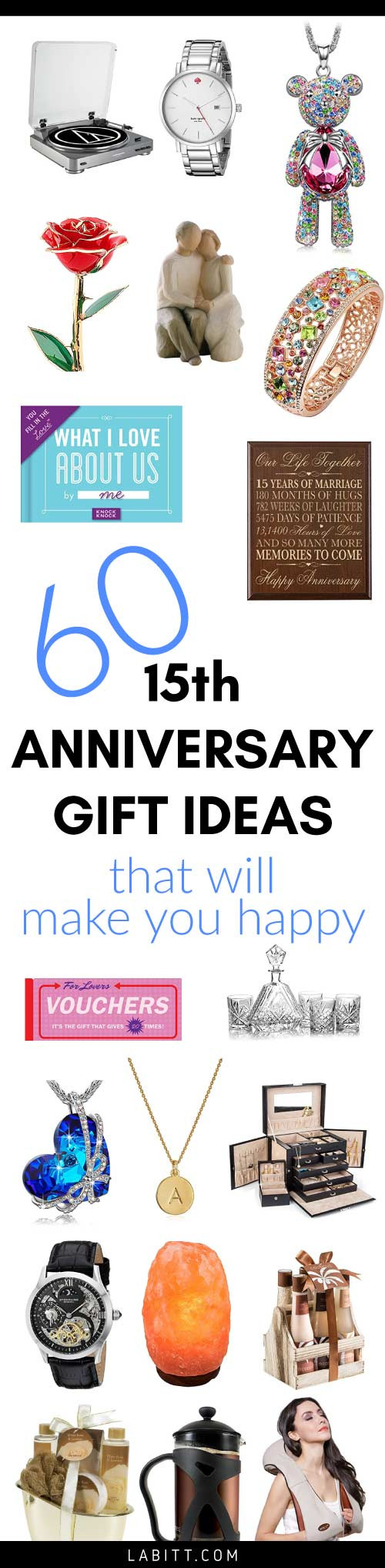 15Th Anniversary Gift Ideas For Him
 15th Wedding Anniversary Gift Ideas for Her