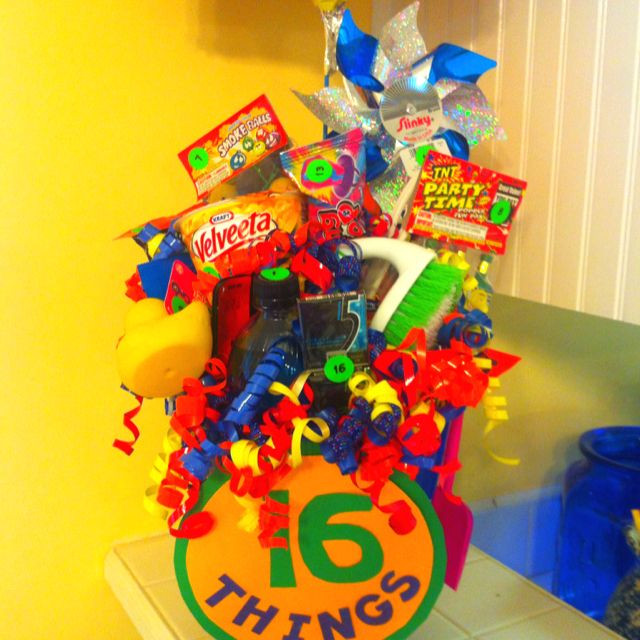 16 Year Old Birthday Gift Ideas
 Birthday t for 16 year old 16 things