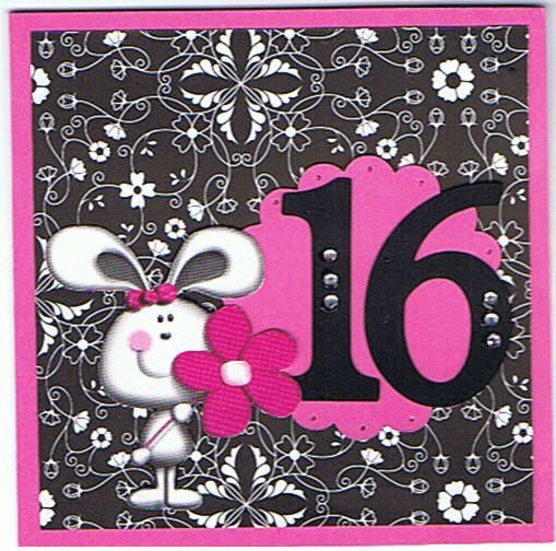 16Th Birthday Card Ideas
 16th birthday wishes by andy Cards and Paper Crafts at