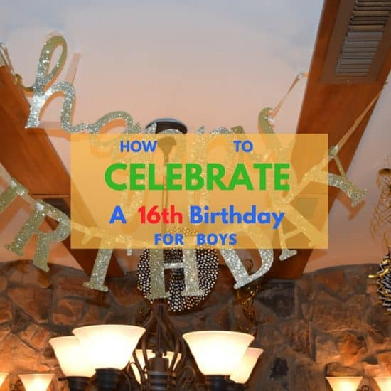 16Th Birthday Party Ideas Boy
 How To Celebrate A Boy s 16th Birthday