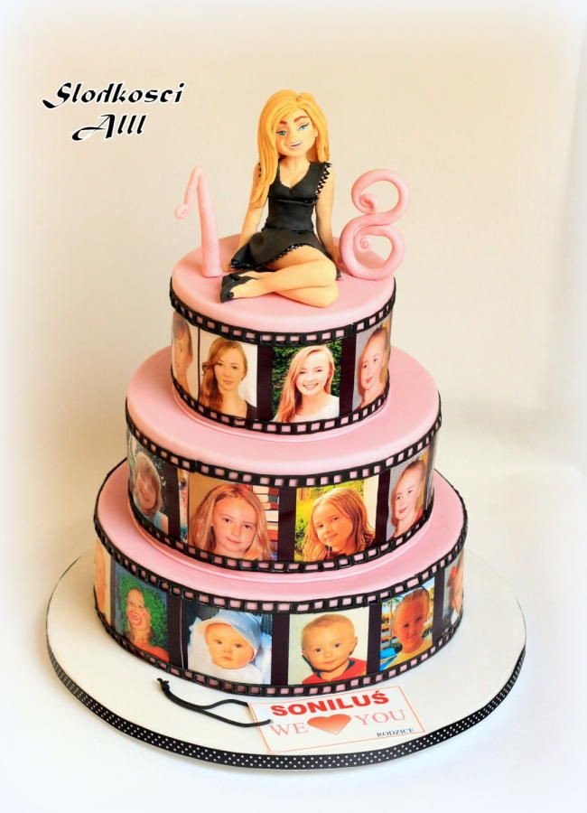 18Th Birthday Cake Idea
 18th Birthday Cake by Alll