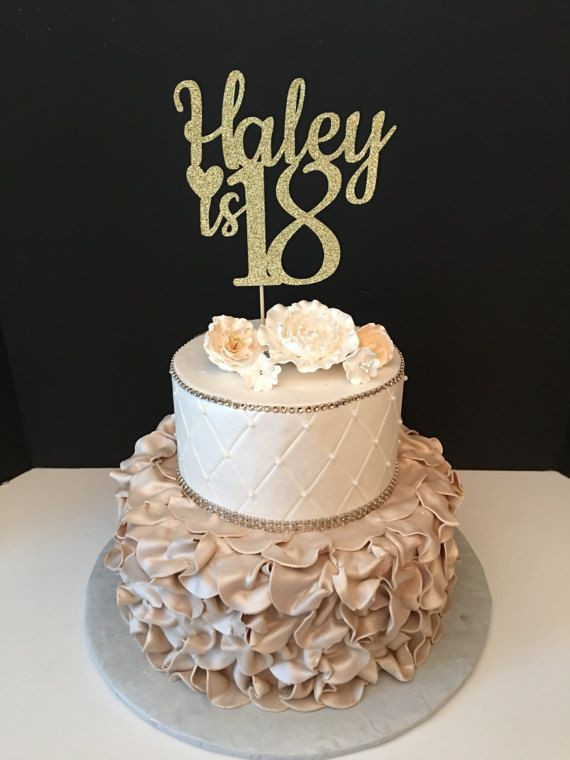 18Th Birthday Cake Idea
 Best 25 18th birthday cake ideas on Pinterest