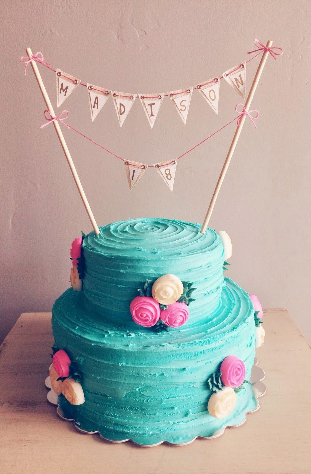 18Th Birthday Cake Idea
 18th Birthday cake on 2sweets