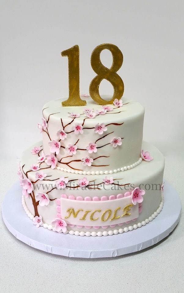 18Th Birthday Cake Idea
 Miracle Cakes Cakes