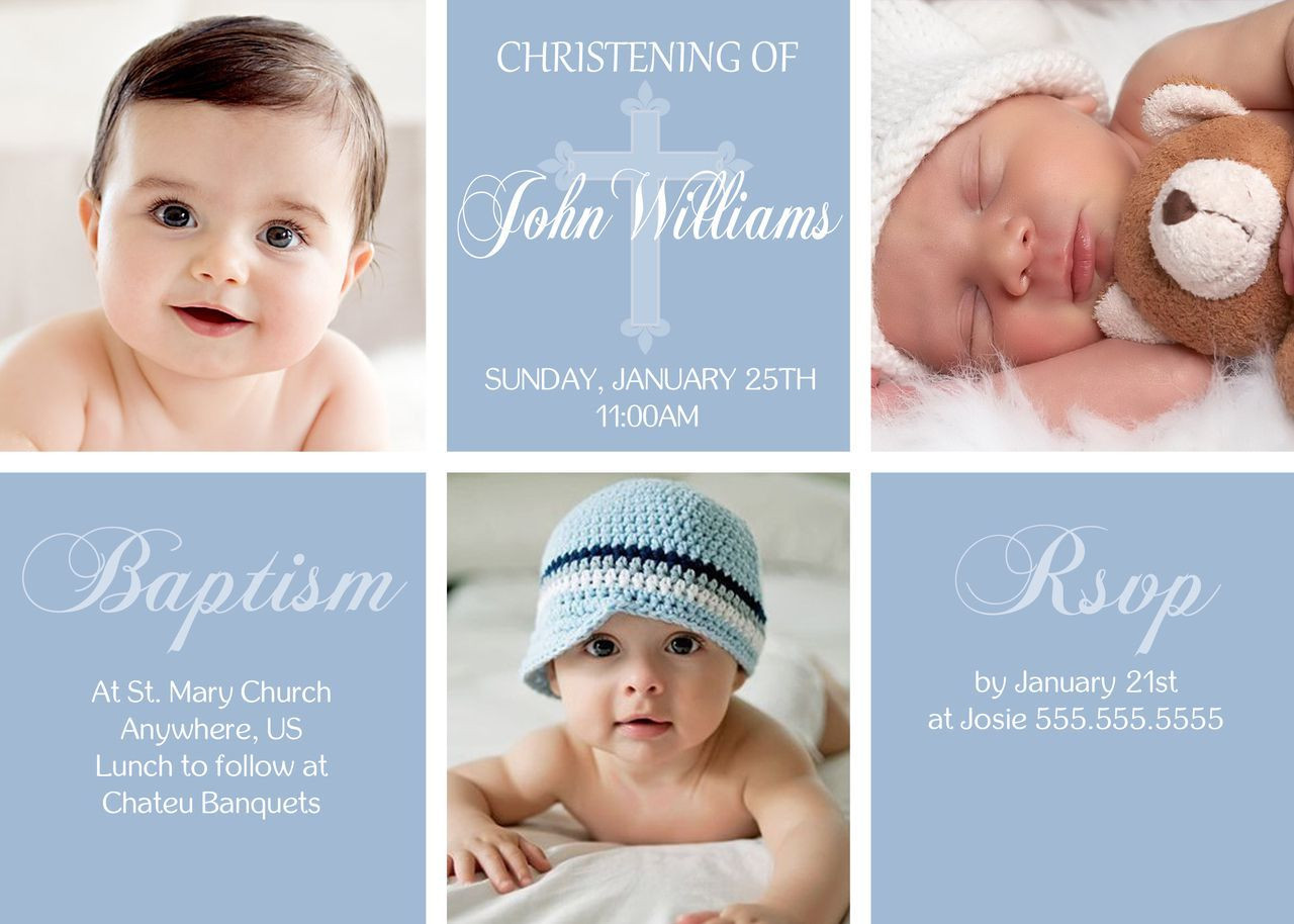 1St Birthday And Baptism Combined Invitations
 1st birthday and baptism invitation wording