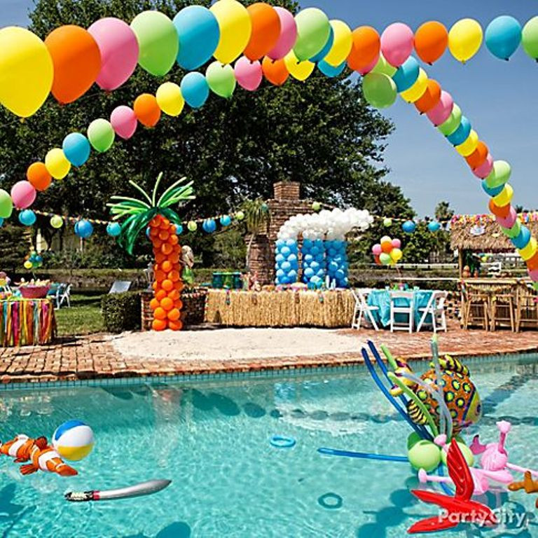 1St Birthday Pool Party Ideas
 Marvelous Pool Party Decoration Ideas for Adult