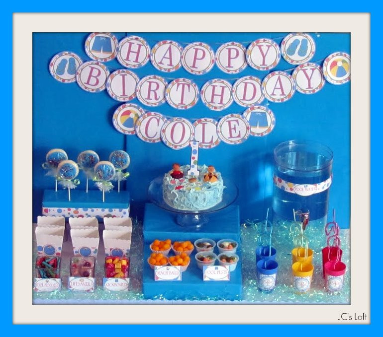 1St Birthday Pool Party Ideas
 Summer Pool Party Ideas What To Have At A Pool Party
