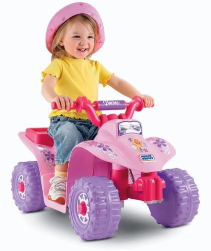 2 Year Old Baby Girl Gift Ideas
 $88 99 Power Wheels Barbie Lil Quad All the sporty ATV