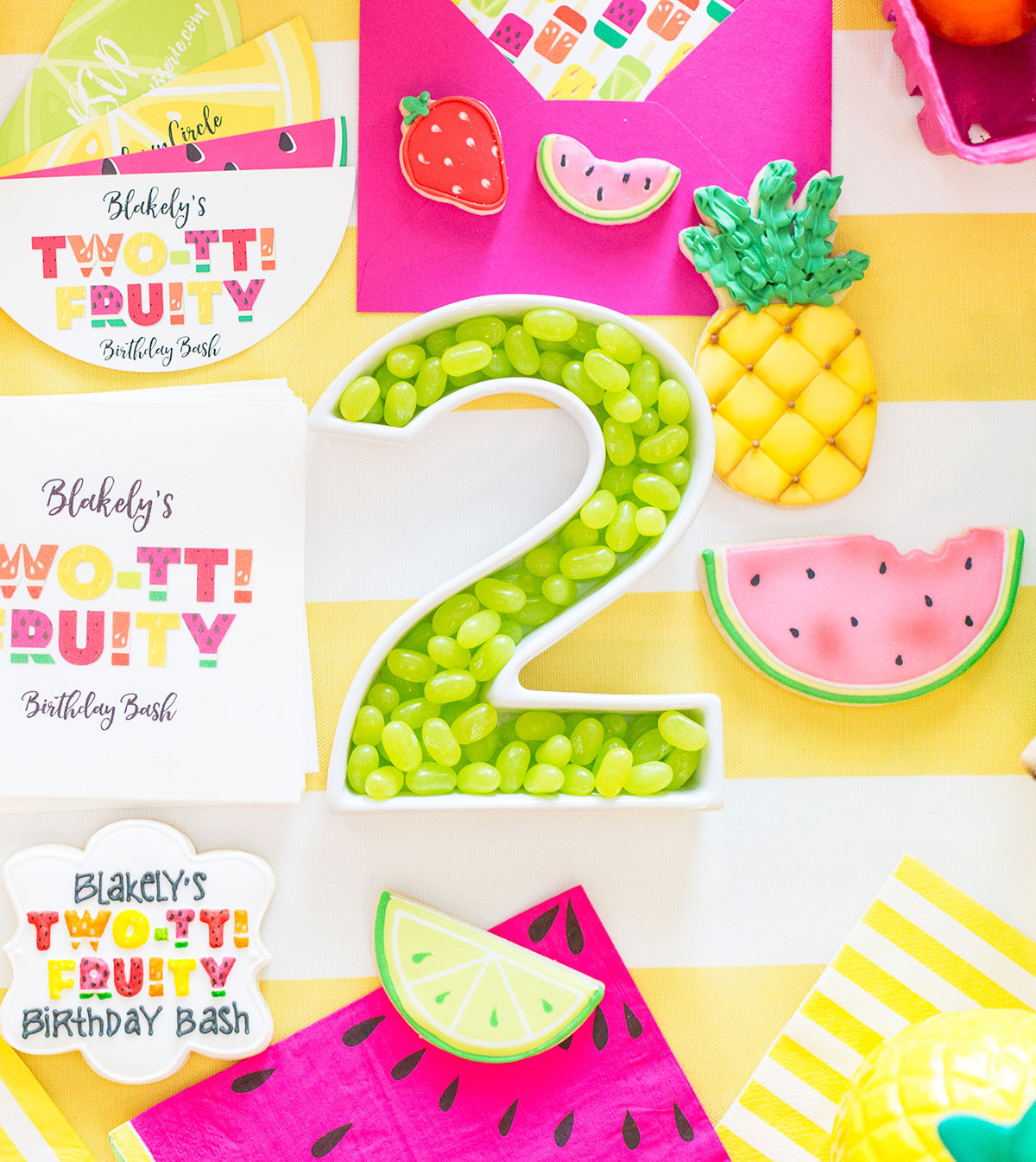 2 Year Old Birthday Party Ideas Summer
 Two tti Fruity Birthday Party Blakely Turns 2