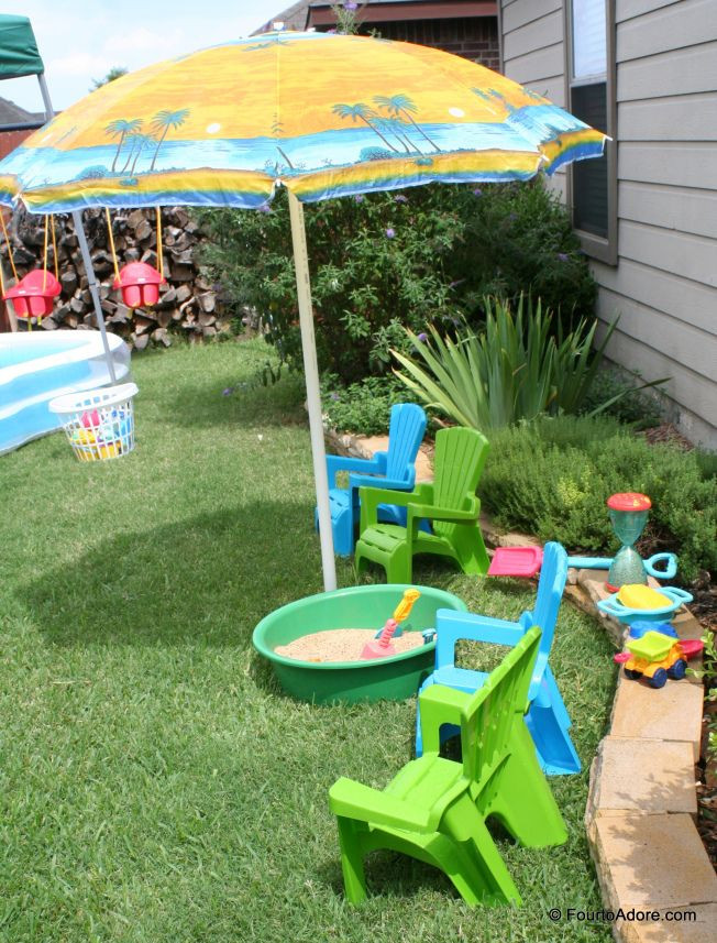 2 Year Old Birthday Party Ideas Summer
 Great idea for an outside birthday party for preschoolers