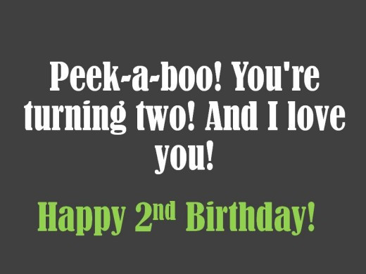 2 Year Old Birthday Quotes
 2nd Birthday Wishes Messages and Poems