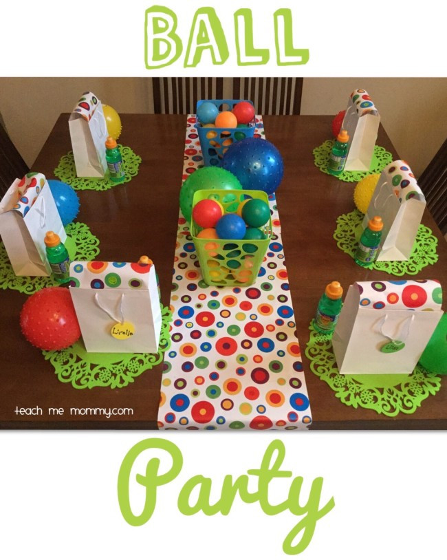 2 Year Old Boy Birthday Gift Ideas
 Ball Themed Party for a 2 Year Old Teach Me Mommy