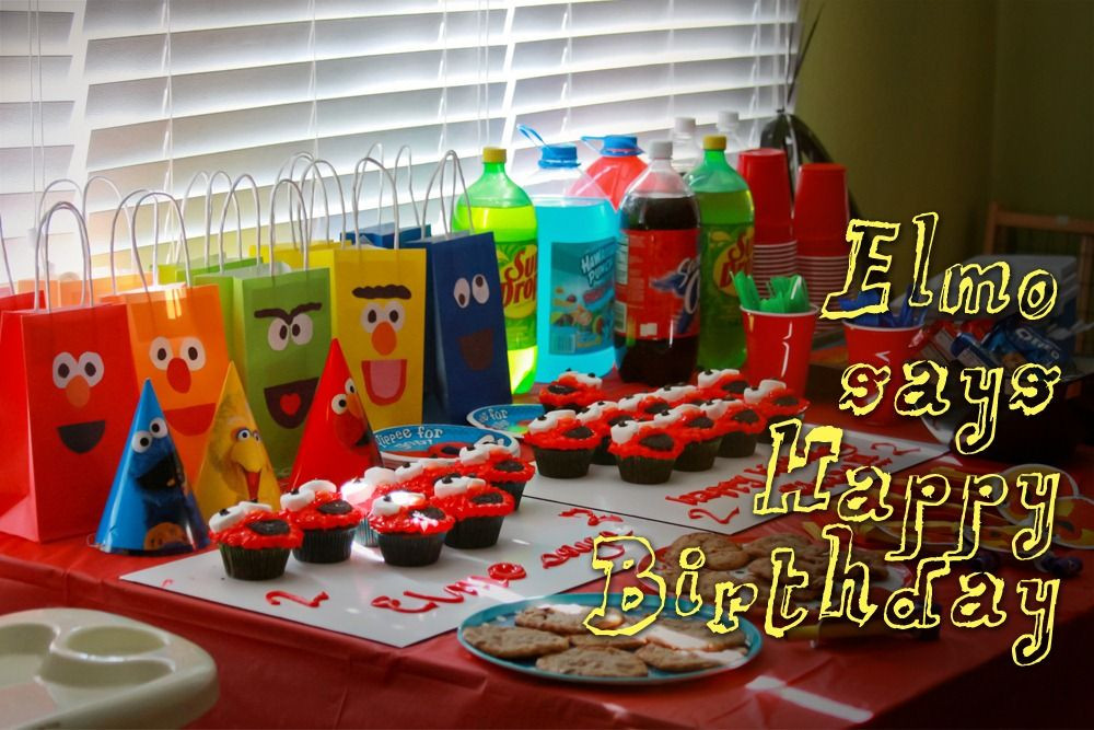 2 Year Old Boy Birthday Party Ideas
 Sesame street candy bags