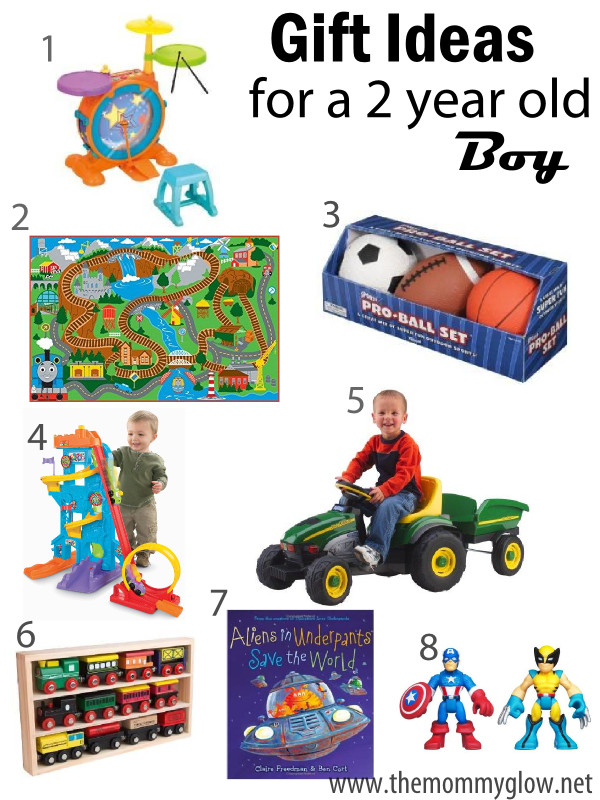 2 Year Old Christmas Gift Ideas
 The Mommy Glow Gift Ideas for a 2 year old boy