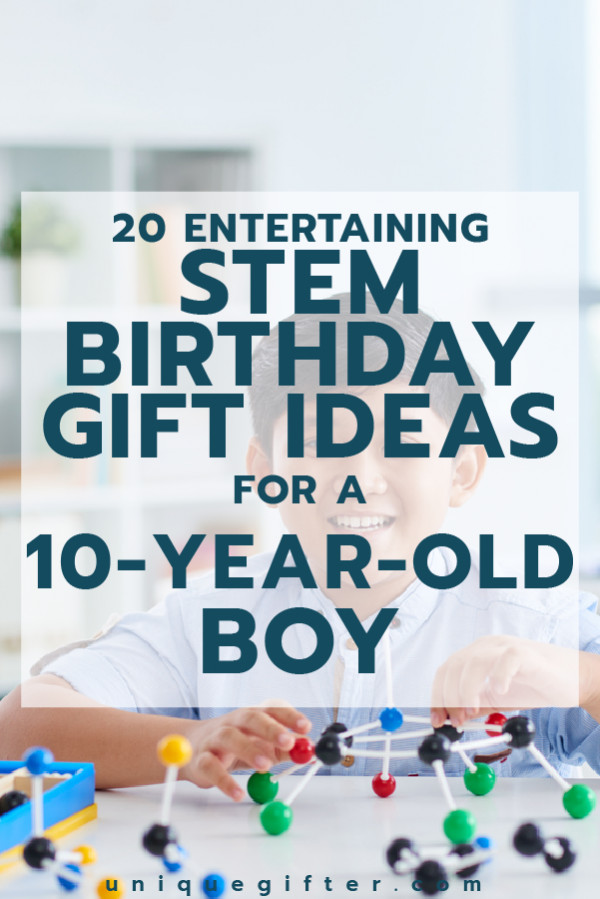 20 Year Old Birthday Gift Ideas
 20 STEM Birthday Gift Ideas for a 10 Year Old Boy Unique