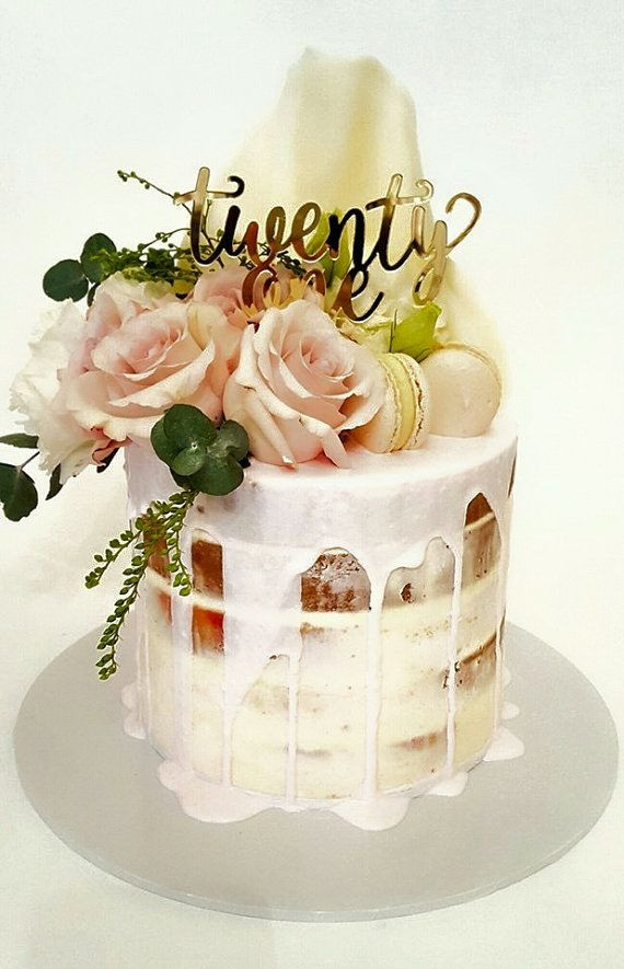 21St Birthday Cake Toppers
 Best 25 21 birthday cakes ideas on Pinterest