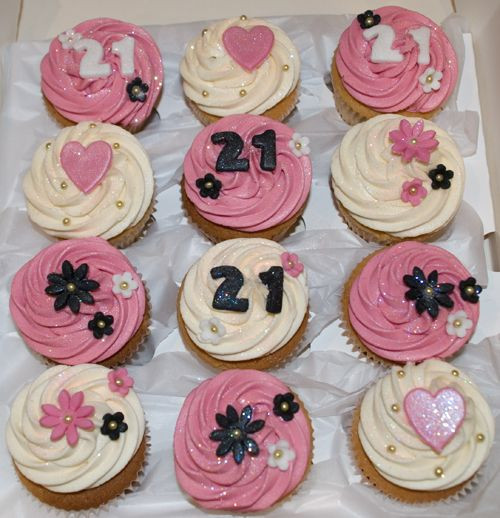 21St Birthday Cupcake Ideas
 1000 ideas about 21st Birthday Cupcakes on Pinterest