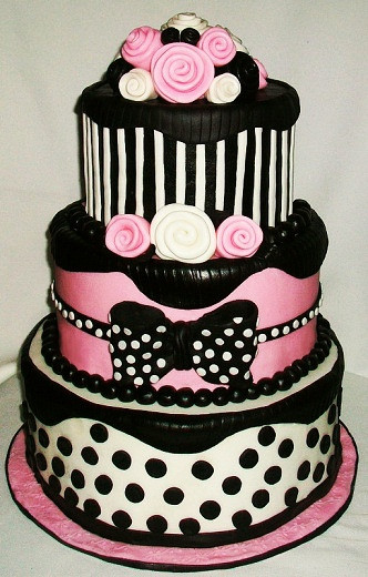 23Rd Birthday Cake Ideas For Her
 144 best Black and white sweet treats images on Pinterest