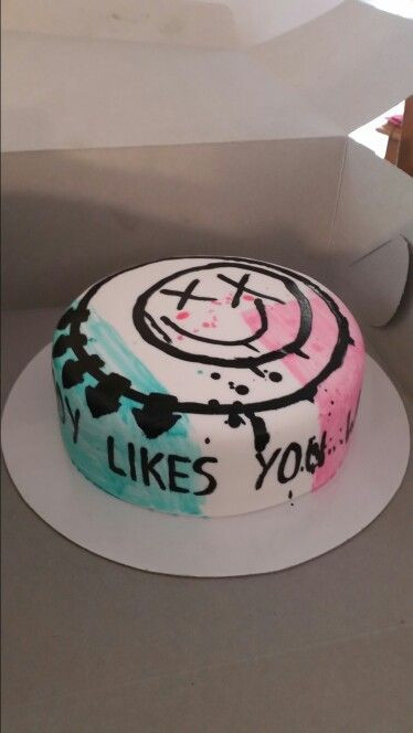 23Rd Birthday Cake Ideas For Her
 My 23rd Birthday cake BLINK 182