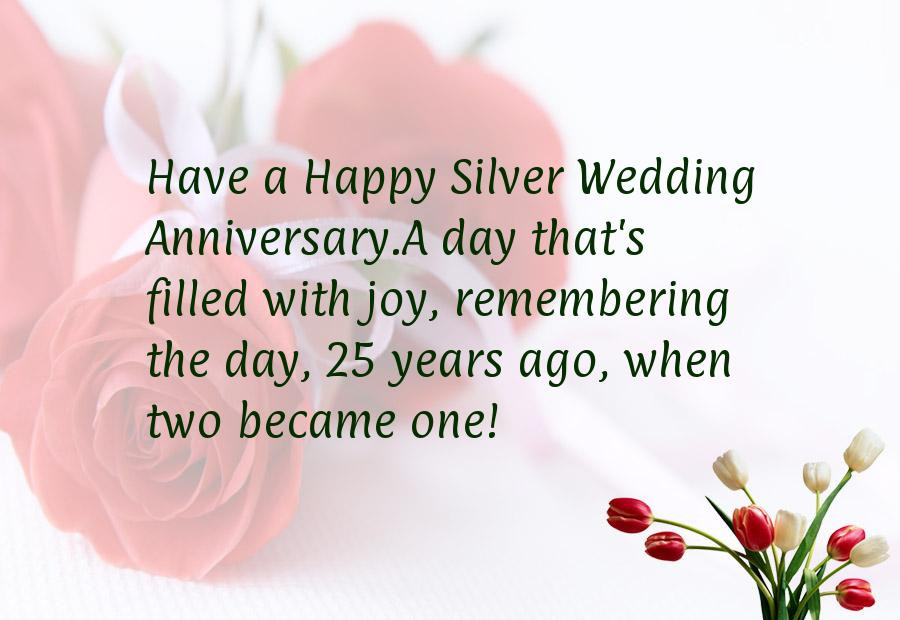 25 Year Anniversary Quotes
 25th Wedding Anniversary Quotes Happy QuotesGram