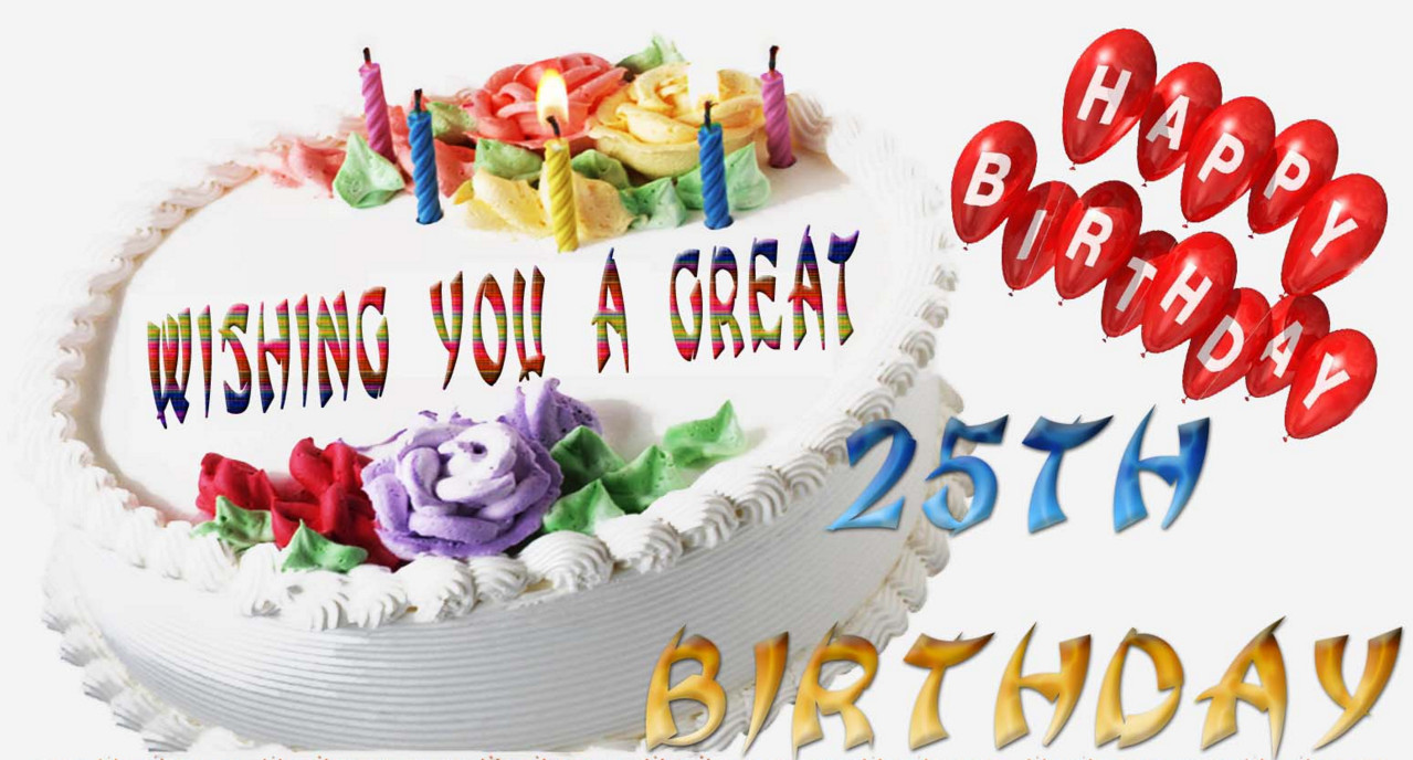 25Th Birthday Wishes
 Outstanding 25th Birthday Wishes 2016 Birthday Wishes Zone