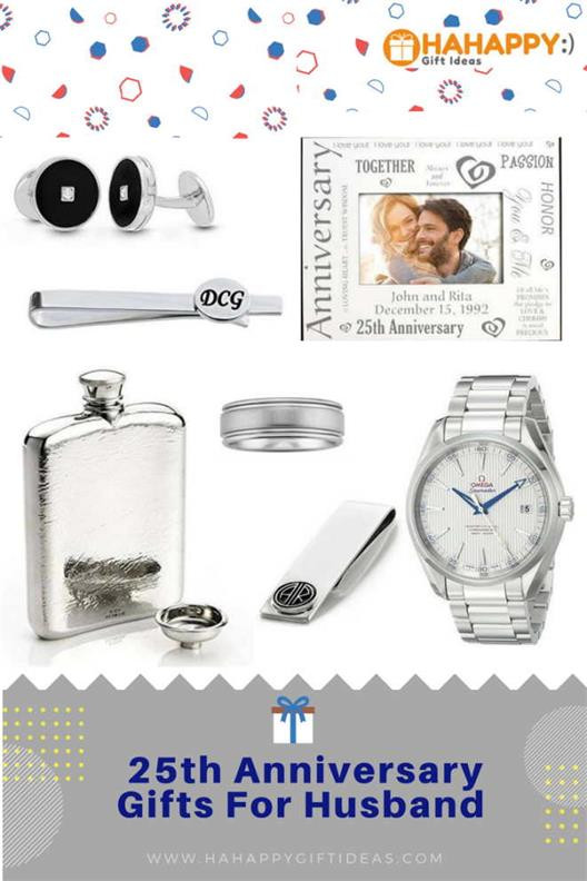 25Th Wedding Anniversary Gift Ideas
 25th Silver Wedding Anniversary Gifts For Husband