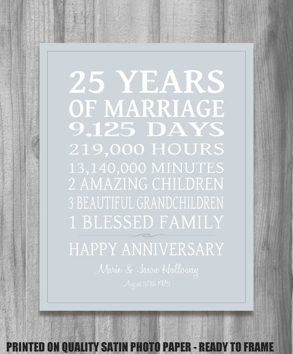 25Th Wedding Anniversary Gift Ideas For Wife
 25th Anniversary For Husband Quotes QuotesGram