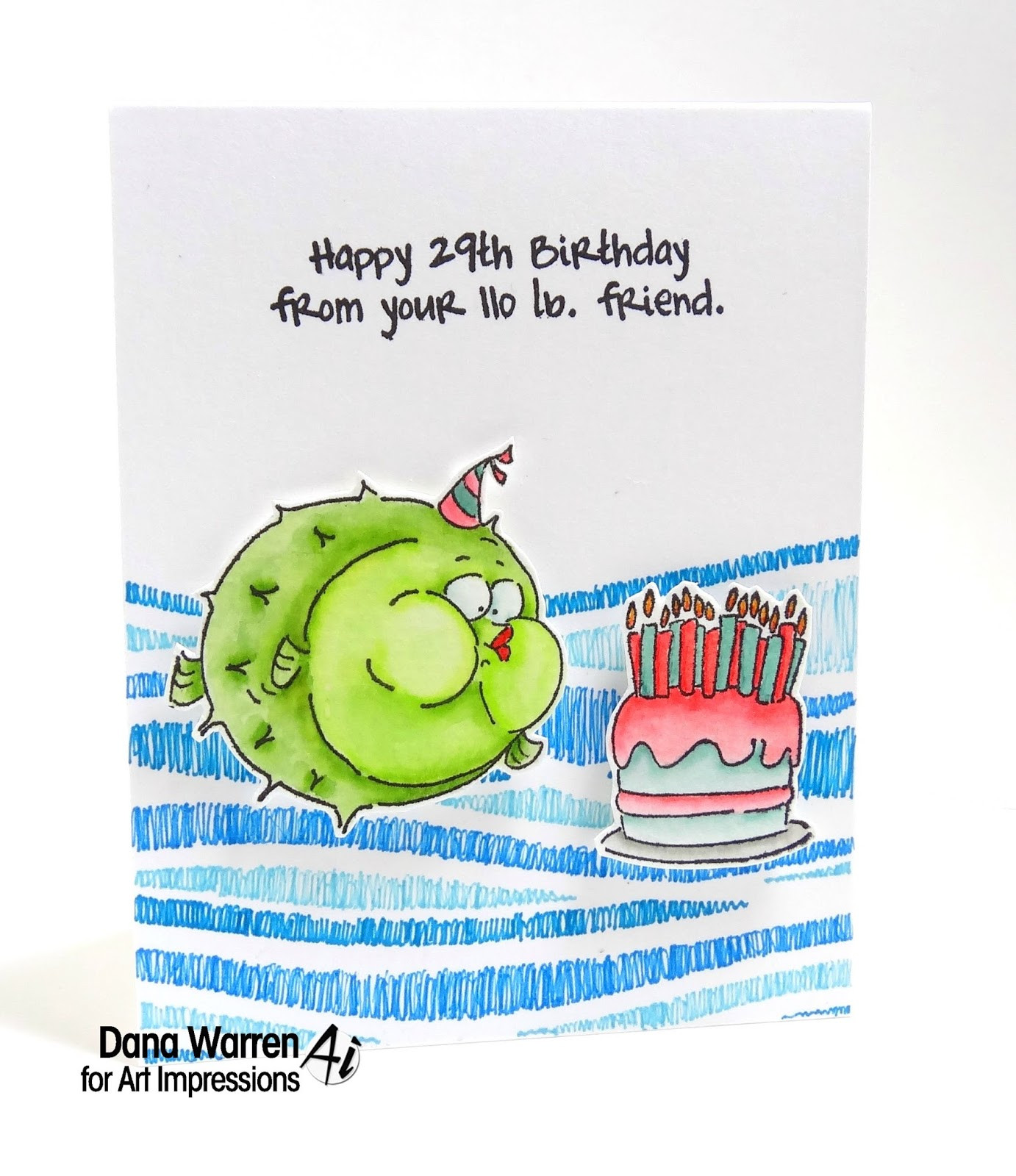 29Th Birthday Card
 Art Impressions Blog Happy 29th Birthday