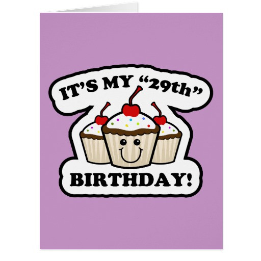 29Th Birthday Card
 Happy 29th Birthday Cards Happy 29th Birthday Card