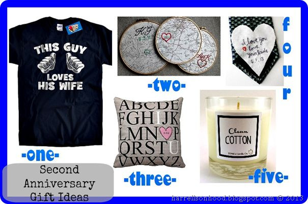 2Nd Anniversary Gift Ideas
 etsy finds for traditional second anniversary t ideas