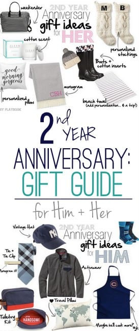 2Nd Anniversary Gift Ideas For Him
 2nd Anniversary Gift Ideas for Him and Her