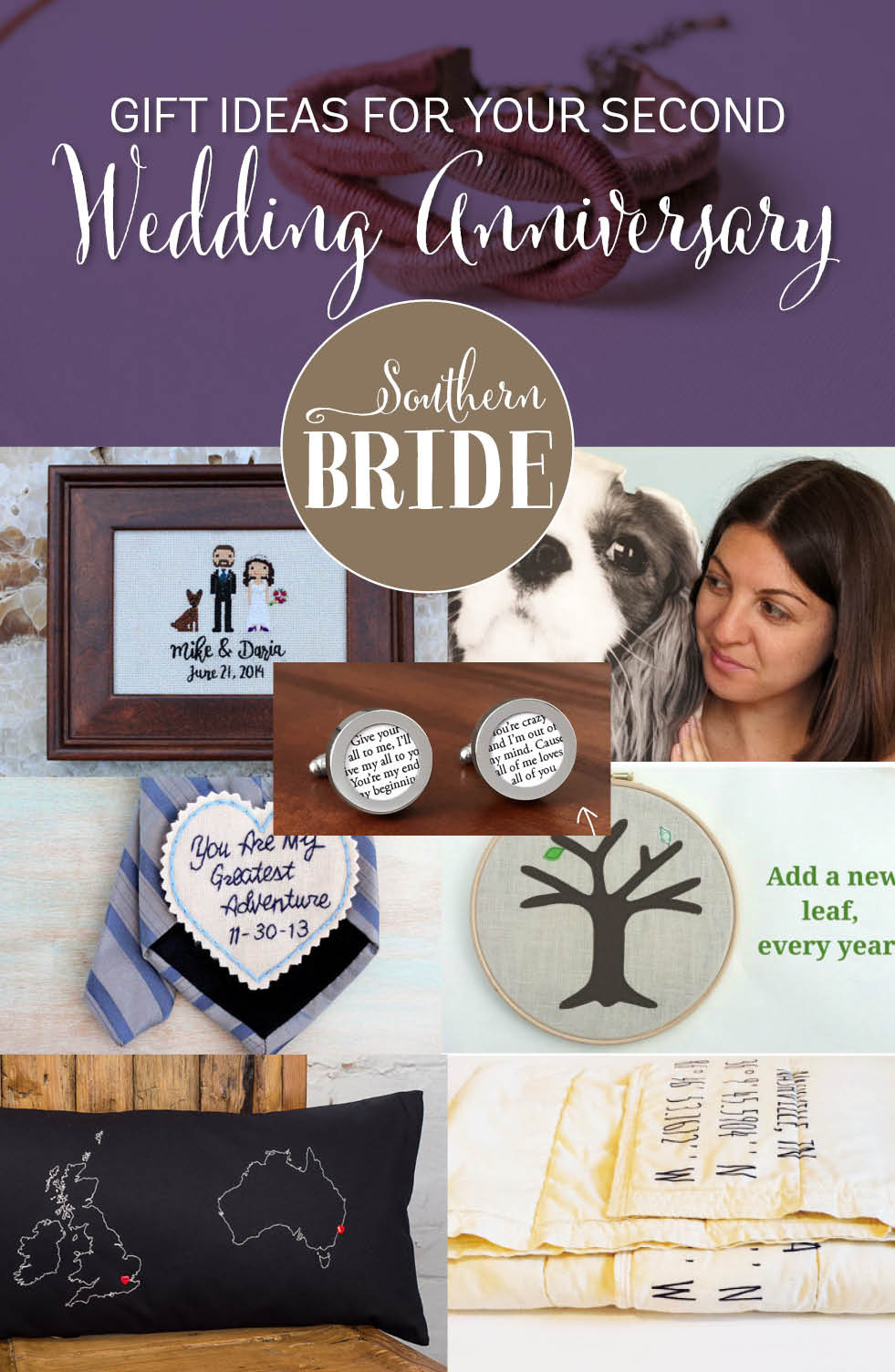 2Nd Wedding Gift Ideas
 Second wedding anniversary present ideas Southern Bride