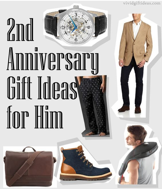 2Nd Wedding Gift Ideas
 2nd Anniversary Gifts For Husband