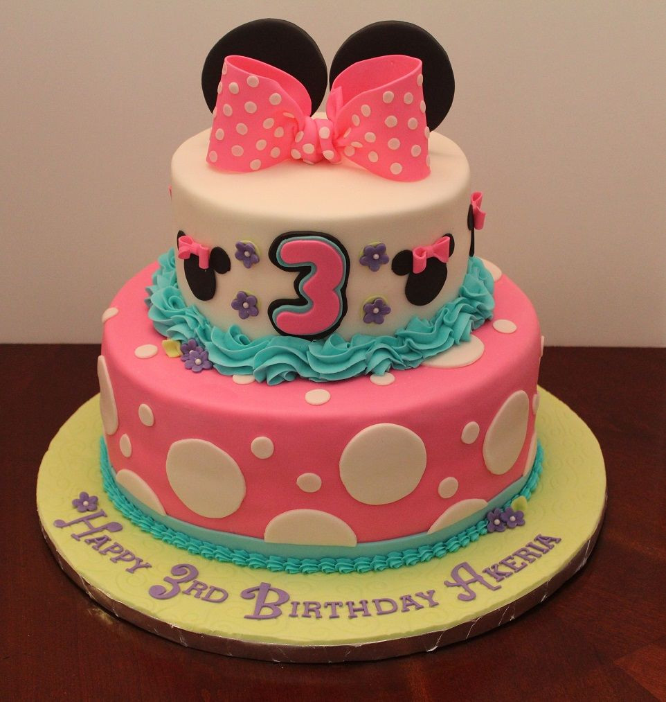 3 Year Old Birthday Cake Ideas Girl
 Birthday cake for 3 year old Akeria