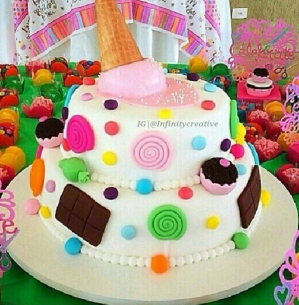 3 Year Old Birthday Cake Ideas Girl
 Perfect for a 3 or 4 year old girl or boy