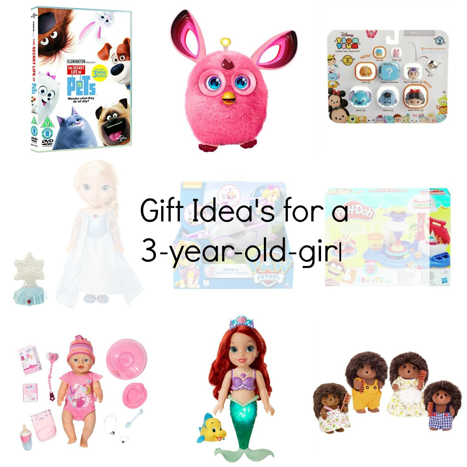 3 Year Old Christmas Gift Ideas
 Christmas Gift Ideas For A Three Year Old Girl