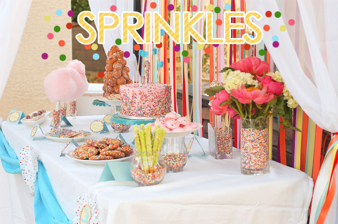 3 Yr Old Birthday Party Food Ideas
 SPRINKLES Party