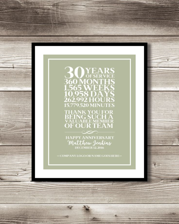 30 Year Anniversary Gift Ideas
 25 best ideas about 30 Year Anniversary Gift on Pinterest