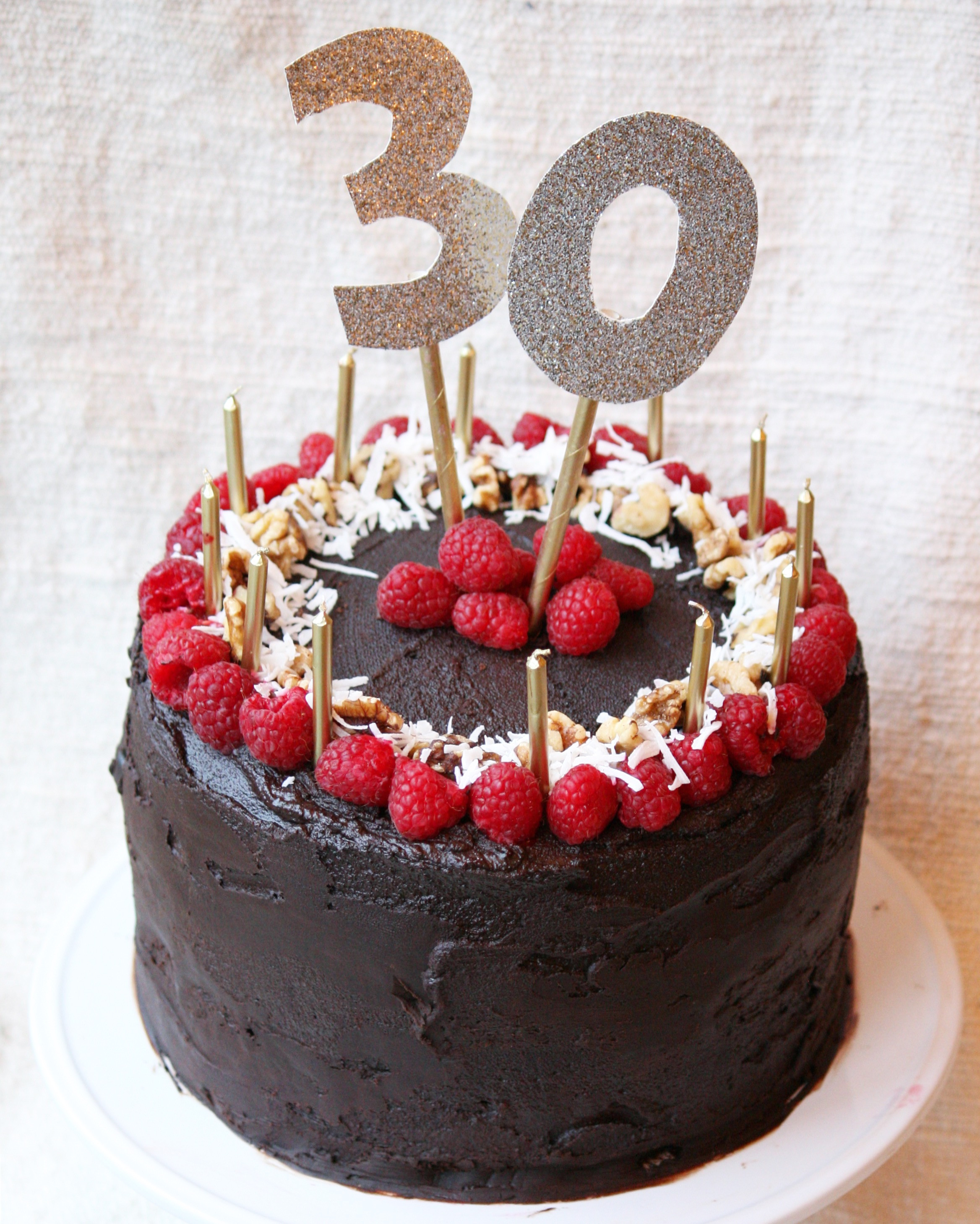 30Th Birthday Cake Ideas
 My 30th Birthday Cake the whole food diary