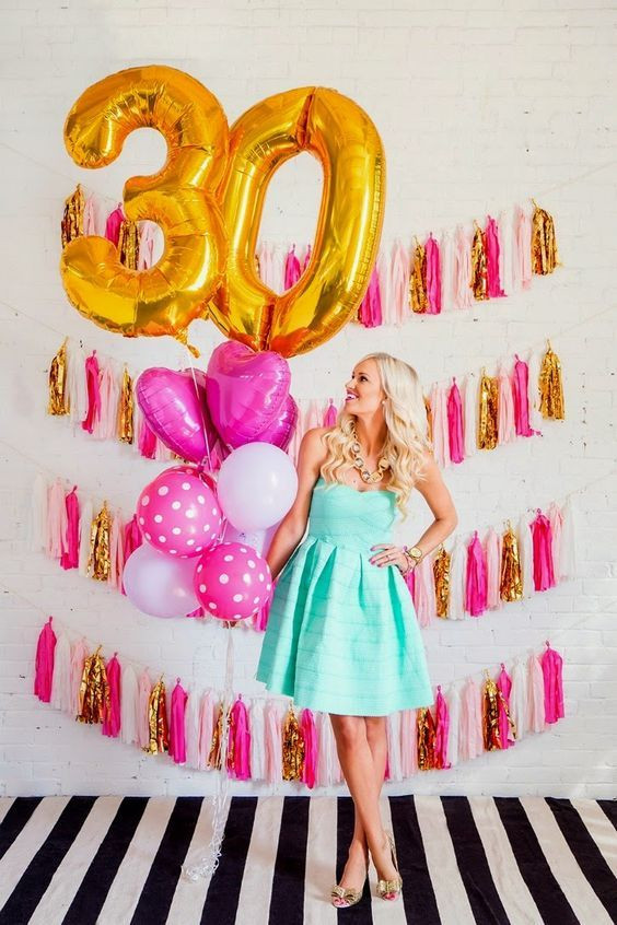 30Th Birthday Gift Ideas For Girlfriend
 Best 25 30th birthday themes ideas on Pinterest