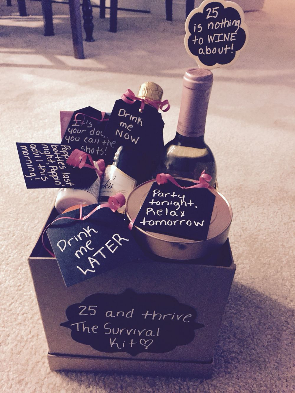 30Th Birthday Gift Ideas For Girlfriend
 25th Birthday Gift Basket Gifts Galore