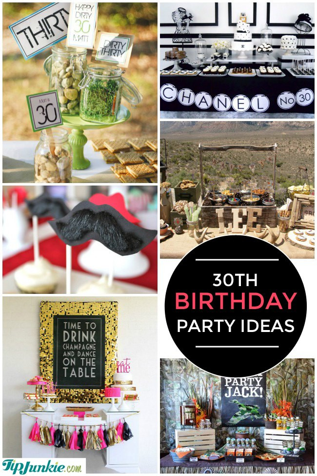 30Th Birthday Party Theme Ideas For Her
 28 Amazing 30th Birthday Party Ideas also 20th 40th