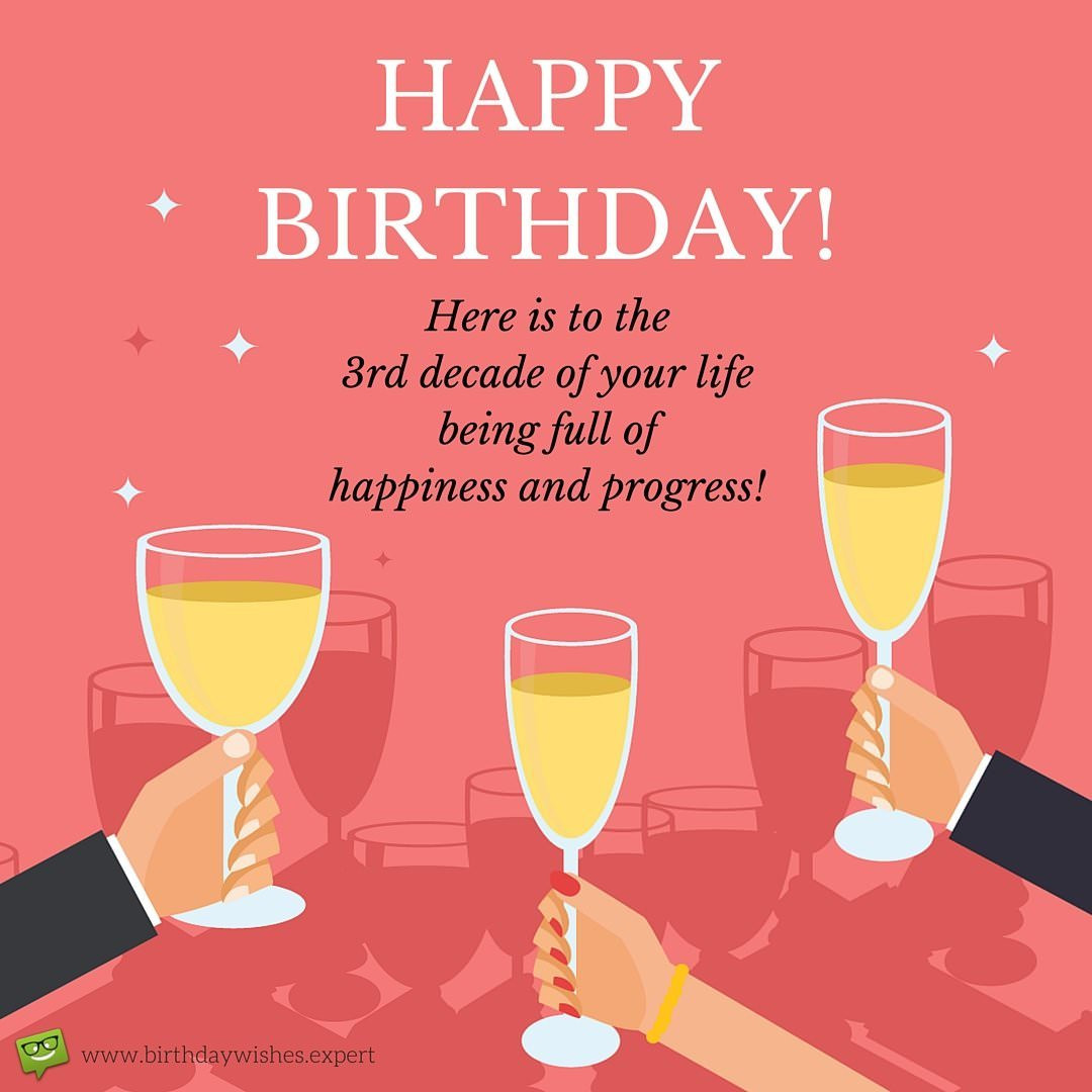 30Th Birthday Wishes For Friend
 Happy 30th Birthday