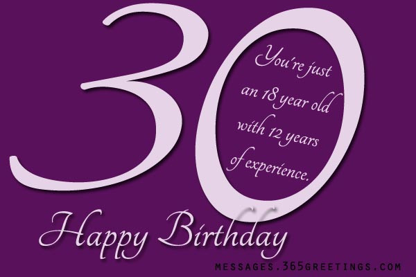 30Th Birthday Wishes For Sister
 30th Birthday Wishes and Messages 365greetings