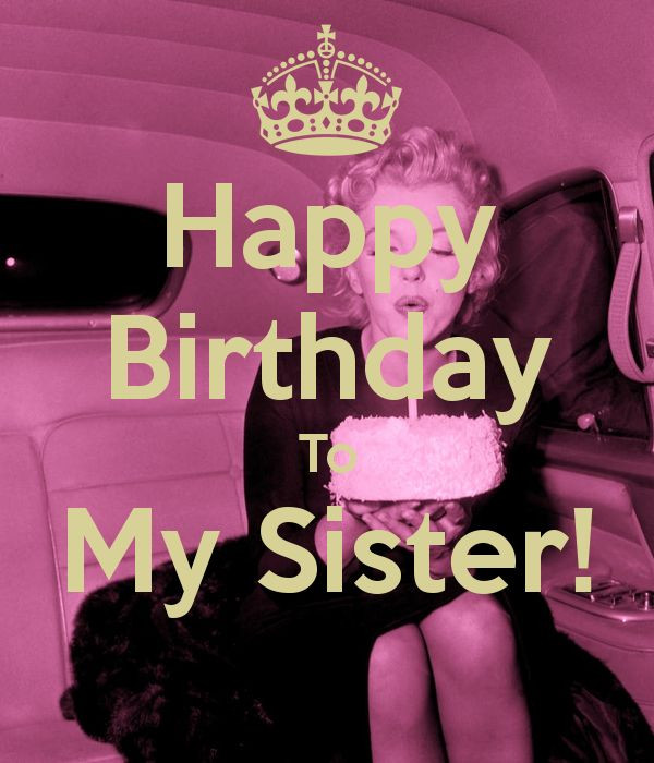 30Th Birthday Wishes For Sister
 The 25 best Happy birthday sister ideas on Pinterest