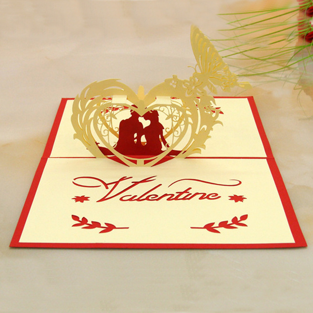 3D Birthday Card
 Greeting Cards 3D Pop Up Handmade Card Valentine s Day