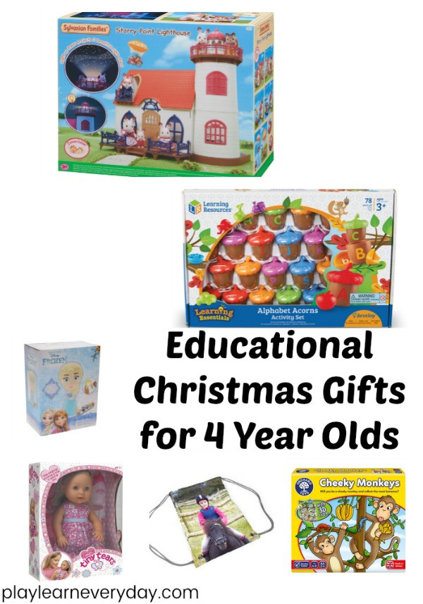 4 Year Old Christmas Gift Ideas
 Educational Christmas Gift Ideas for a 4 Year Old Play